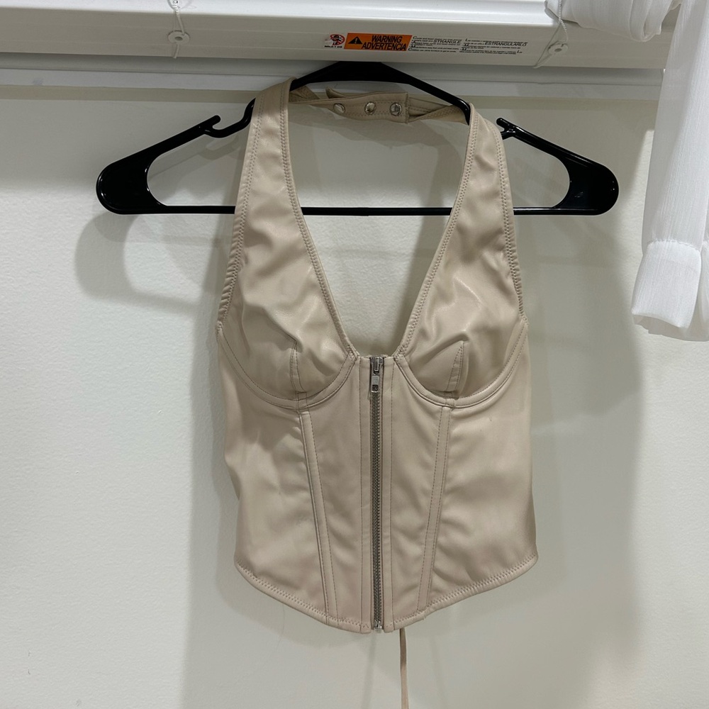 Urban Outfitters leather corset